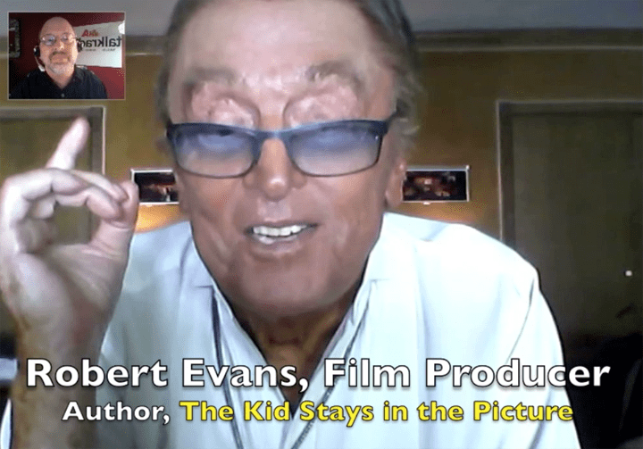 Film Producer Robert Evans Still In The Picture Mr Media Interviews