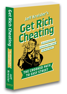 Get Rich Cheating, Jeff Kreisler, Mr. Media Interviews