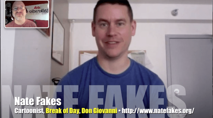 Nate Fakes Must Be A Cartoonist Mr Media Interviews